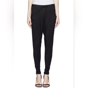 Helmut Lang  Harem Black Casual Jogging Jersey Pants M
